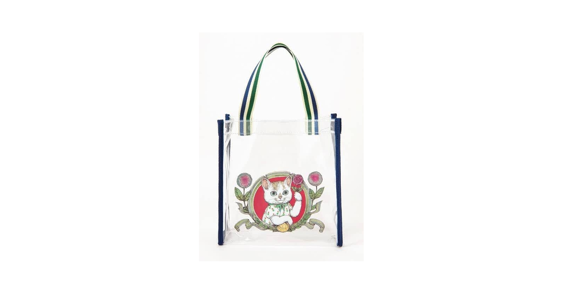 専用出品★10個セット★SPUR 10月号付録 ヒグチユウコ PVCトートバッグ SPUR10月号の付録は、ヒグチユウコ描きおろし「花とネコ」PVC